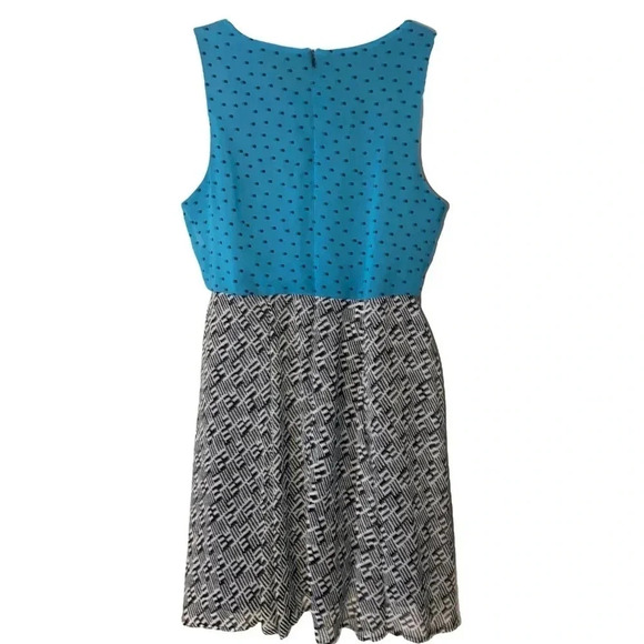 Bar III Womens Polka Dot Sleeveless Dress Size XL, Fully Lined, Sleeveless - Picture 3 of 6